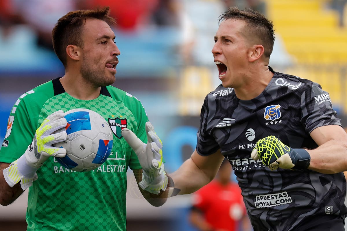 Las dos opciones de Leonel Herrera para el arco de Colo-Colo.