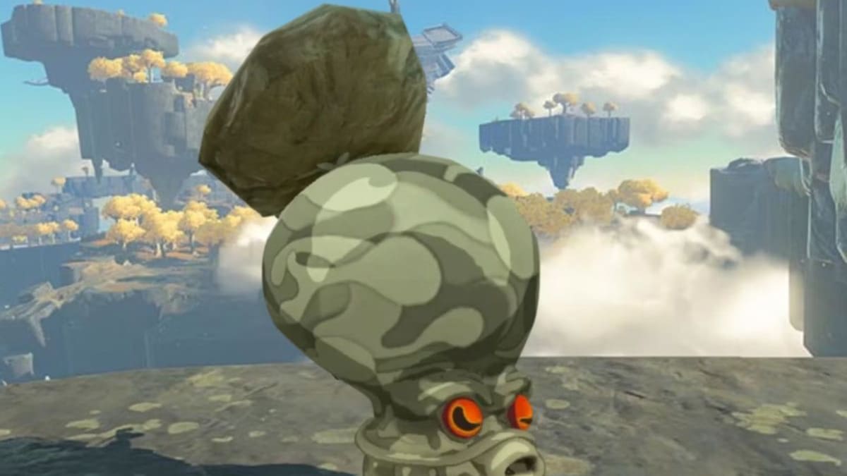 Octorok: Ubicaciones y recompensas en Zelda: Tears of the Kingdom