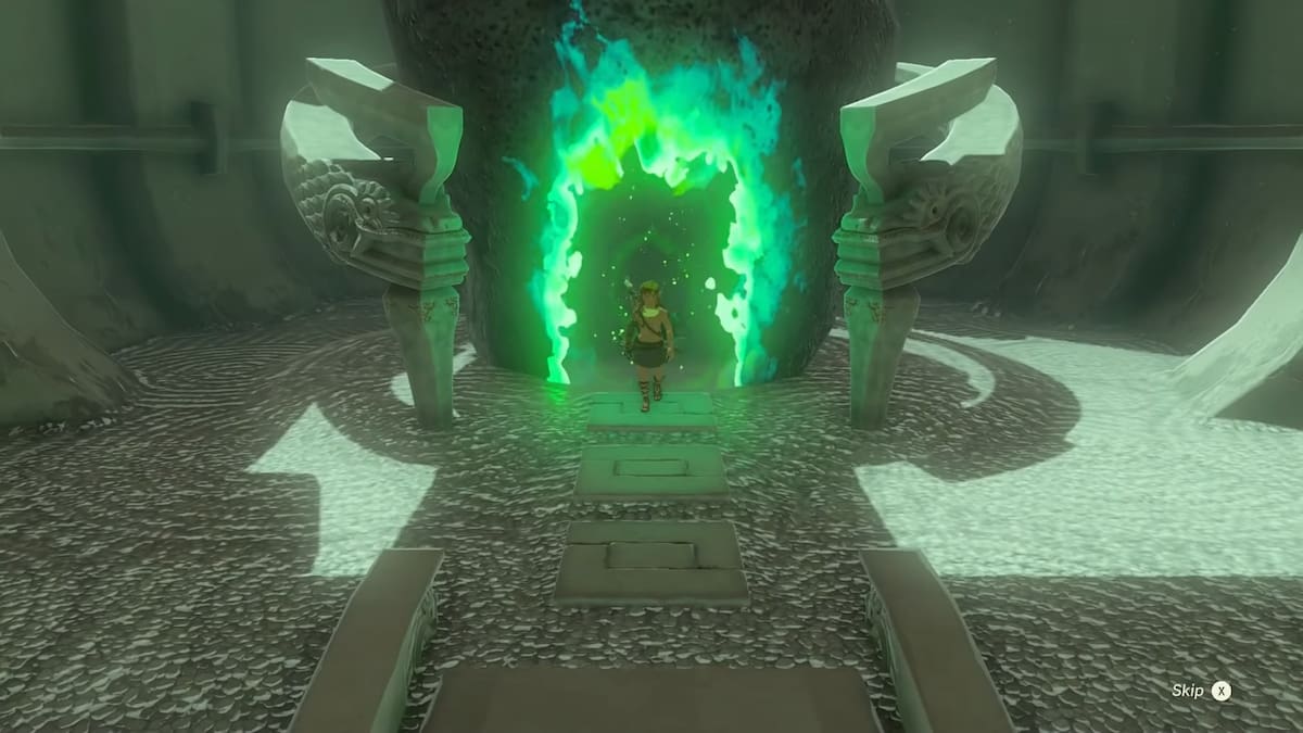 ¿Dónde están los Santuarios de Farone en Zelda: Tears of the Kingdom? Créditos: Nintendo.
