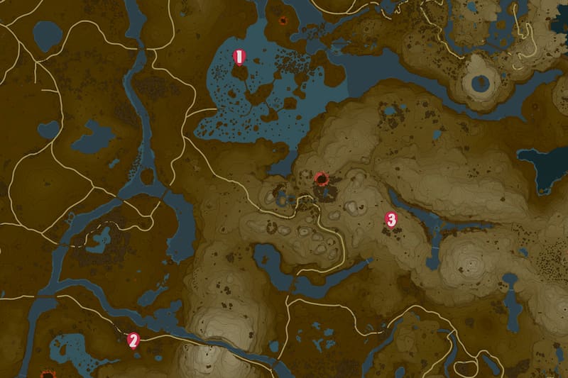 Mapa con las ubicaciones de los Stalhinox.