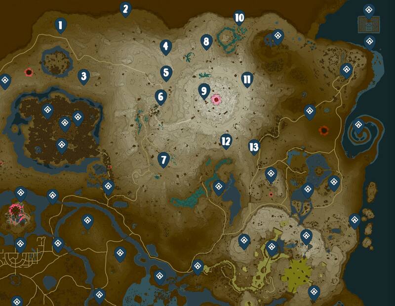 Hay una gran cantidad de santuarios en la superficie. Créditos: Tecno Game - IGN - Nintendo.