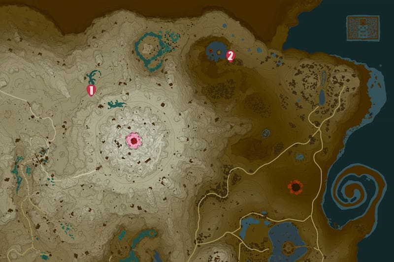 Mapa con las ubicaciones de los Stalhinox.