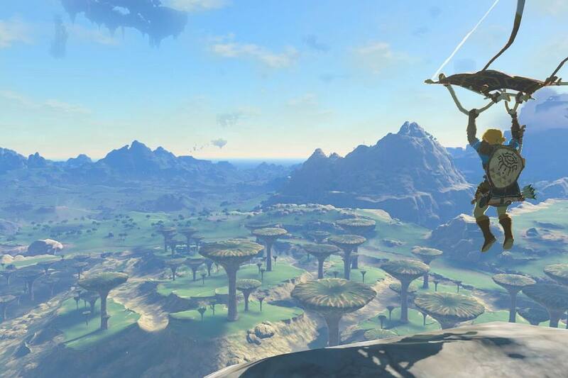 ¿Cómo volar para alcanzar las islas celestes? Créditos: Nintendo.