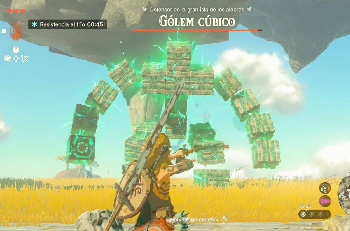 Gólems Cúbicos: Ubicación y cómo derrotarlos en Zelda: Tears of the Kingdom