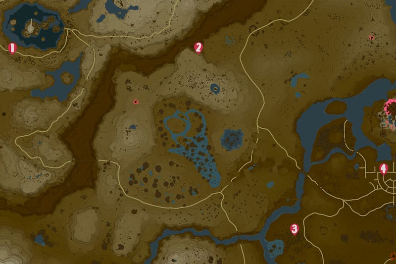 Mapa con las ubicaciones de los Stalhinox.