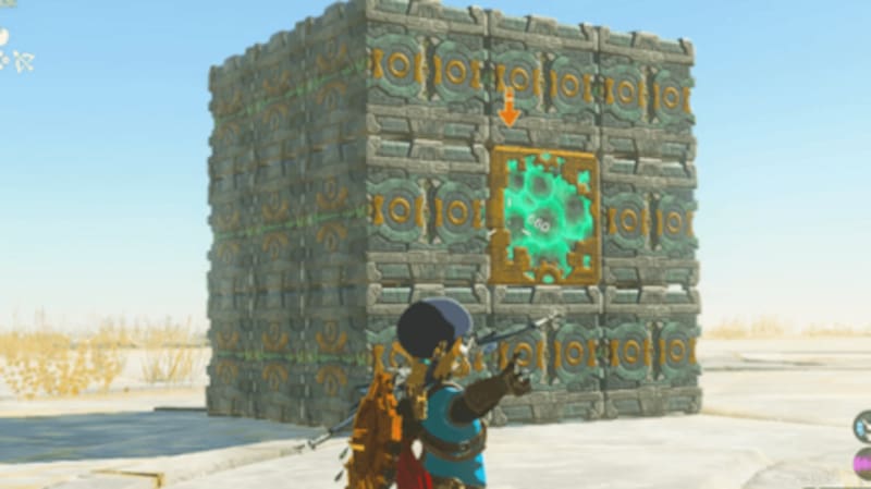 Ese es el punto débil del Gólem Cúbico.