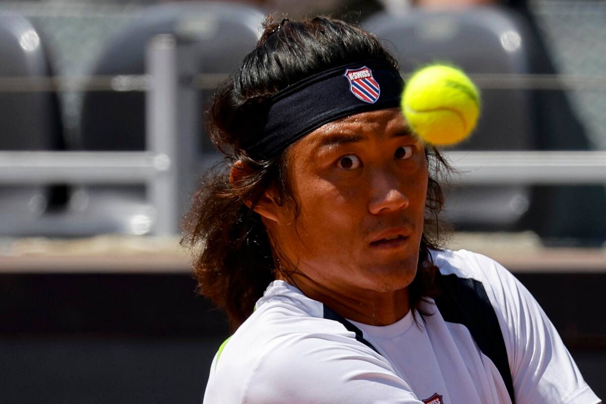 Zhizhen Zhang será el rival de Tabilo en el Masters 1000 de Roma. EFE