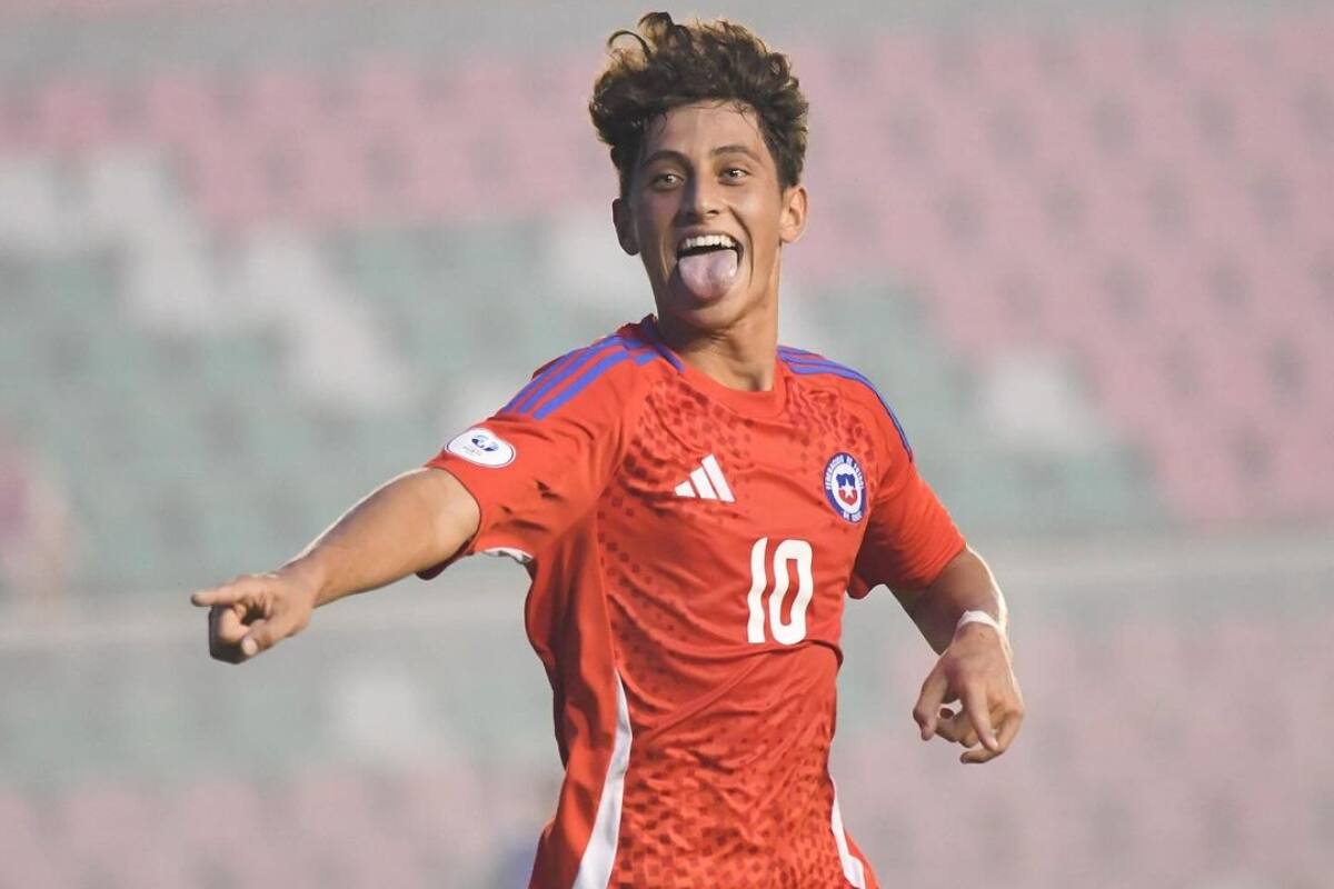 es la gran figura de las series menores de La Roja.