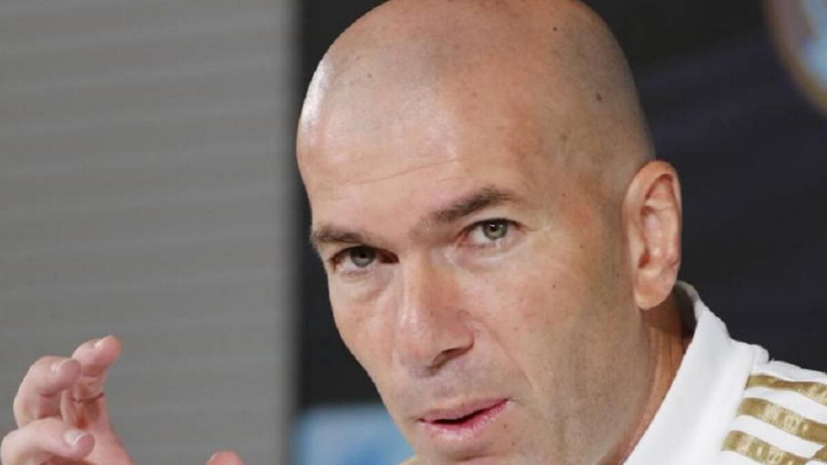 Zidane se enojó con sus jugadores por filtrar videollamada a la prensa