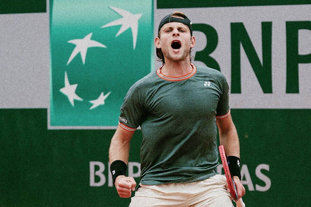 Zizou Bergs, verdugo de Alejandro Tabilo en Roland Garros