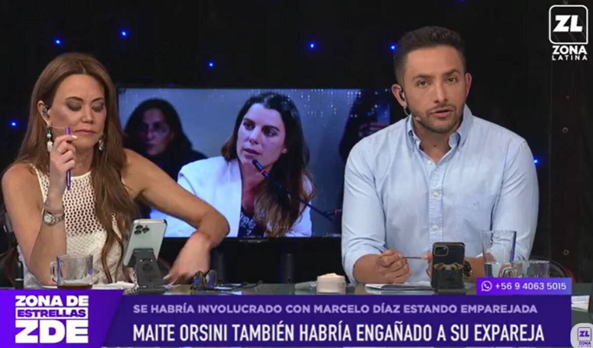 Hugo Valencia reveló supuesta infidelidad de Maite Orsini. Créditos: Pantallazo Zona Latina