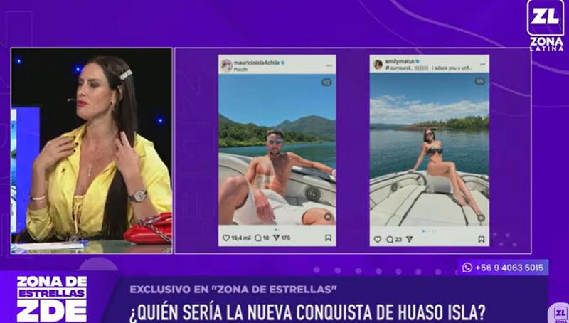 Adriana Barrientos reveló detalles de la nueva relación de Mauricio Isla. Créditos: Instagram