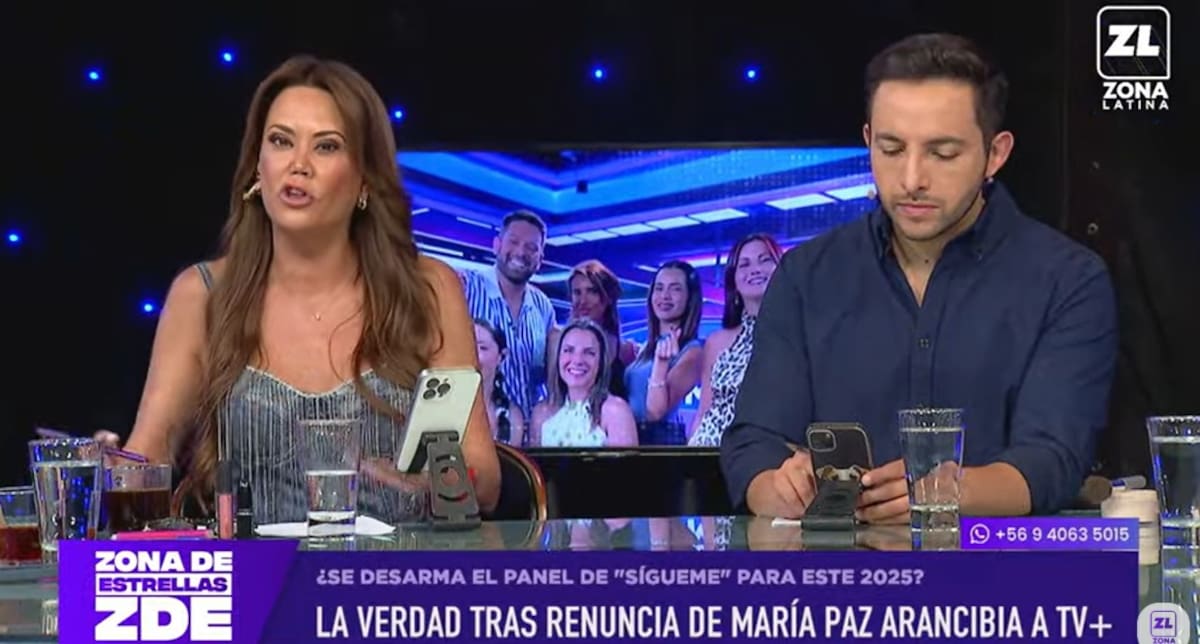 Daniella Campos tuvo información exclusiva sobre la renuncia de María Paz Arancibia a Sígueme. Créditos: Pantallazo Zona Latina