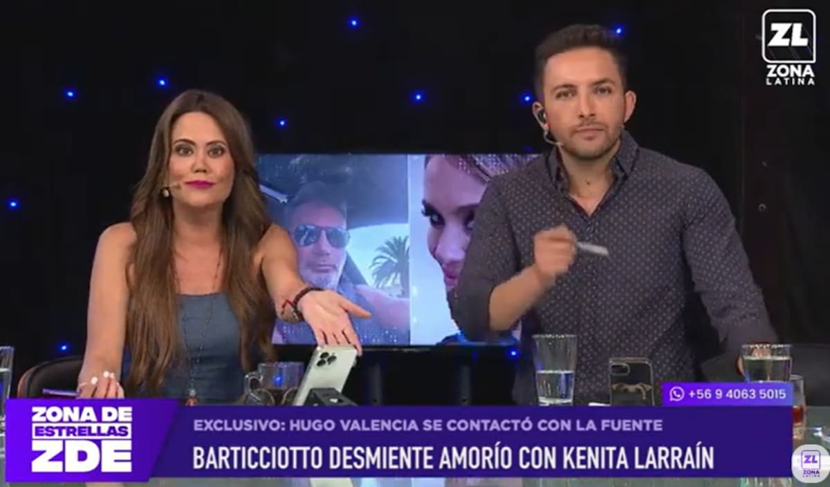 En Zona Latina tomaron contacto con Marcelo Barticciotto. Créditos: Pantallazos Zona Latina