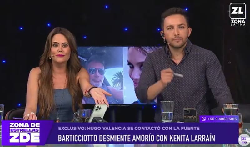 En Zona Latina tomaron contacto con Marcelo Barticciotto. Créditos: Pantallazos Zona Latina
