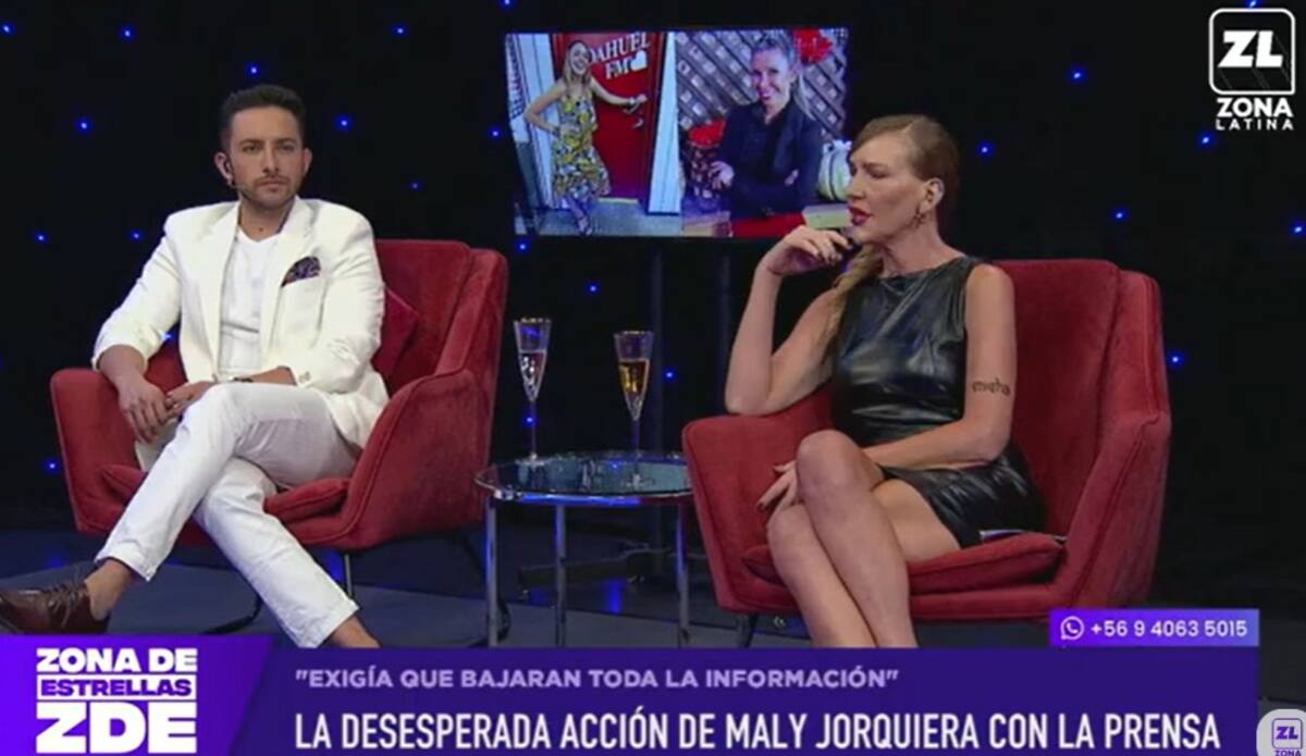 Cata Pulido se lanzó contra los nuevos comediantes. Créditos: Pantallazo Zona Latina