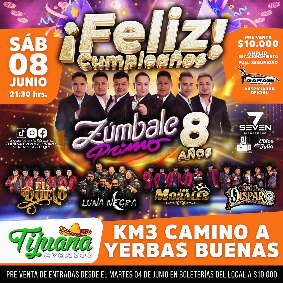 Zúmbale Primo y su concierto en Linares