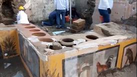 Descubrimiento en Pompeya: Arqueólogos hallaron vestigios de puesto de comida rápida
