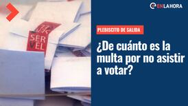 Plebiscito de Salida será obligatorio: ¿De cuánto es la multa en caso de no votar este 4 de septiembre?