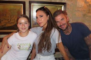 La hija de David Beckham y Victoria Beckham presume su primer tatuaje a sus 12 años