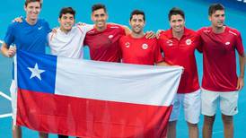 Emocionante grito del equipo chileno de tenis en la previa al debut en el ATP Cup