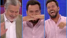 "Mascarilla de cocodrilo": El comentario que sacó risas a Eduardo de la Iglesia y Alejandro Guillier en "Hola Chile"