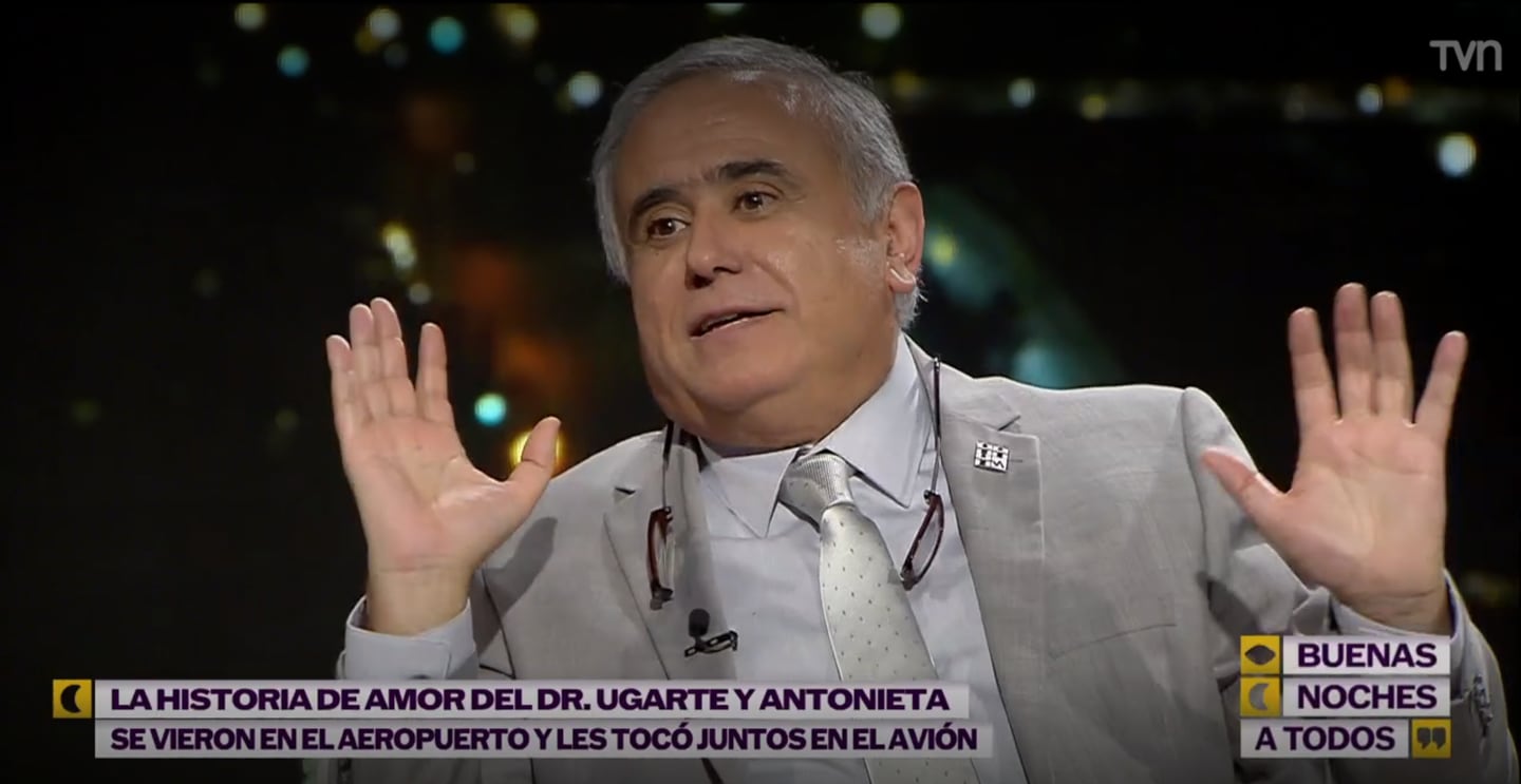 El Dr. Sebastián Ugarte contó su historia de amor con Antonieta, su esposa. Buenas Noches a Todos.