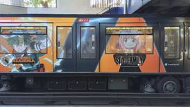 "Metrotaku": Usuarios de Metro reportan vagones decorados con series de anime