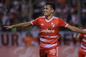 El mejor de todos: los datos que ponen a Pablo Solari como el delantero más efectivo de River Plate