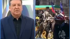 "Un despropósito": Julio César Rodríguez se enojó por los caballos utilizados en la marcha de los huasos por el Rechazo