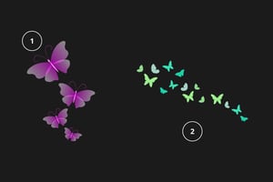 Test de Personalidad: ¿Qué revela de tu necesidad de complacer a los demás el grupo de mariposas que elijas?