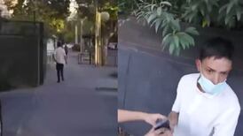 VIDEO | Ñuñoa: Ciclistas persiguen a delincuente y logran recuperar el celular que le había robado a mujer